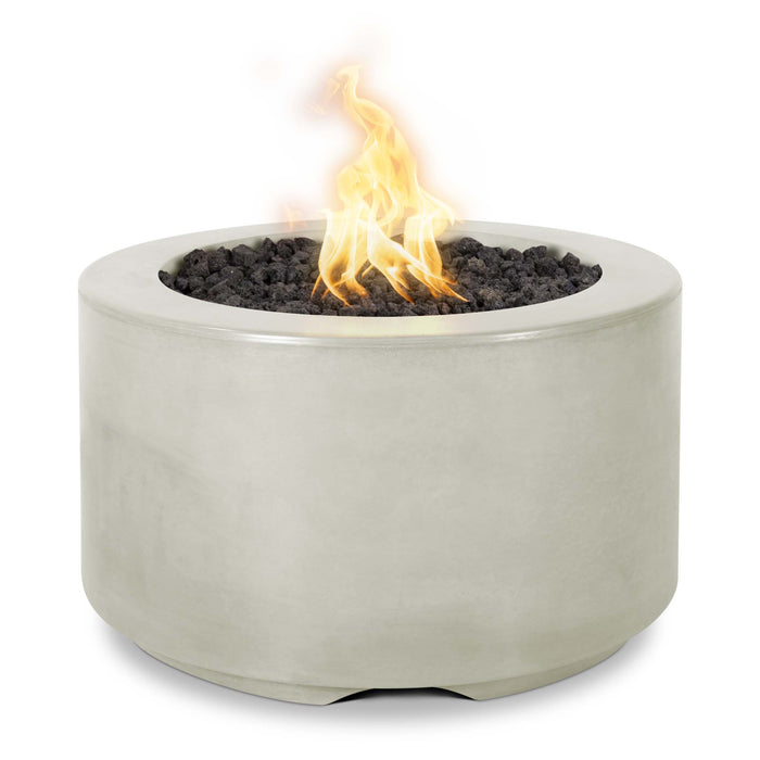 The Outdoor Plus - 32" Florence Fire Pit – 18″ Tall GFRC Concrete
