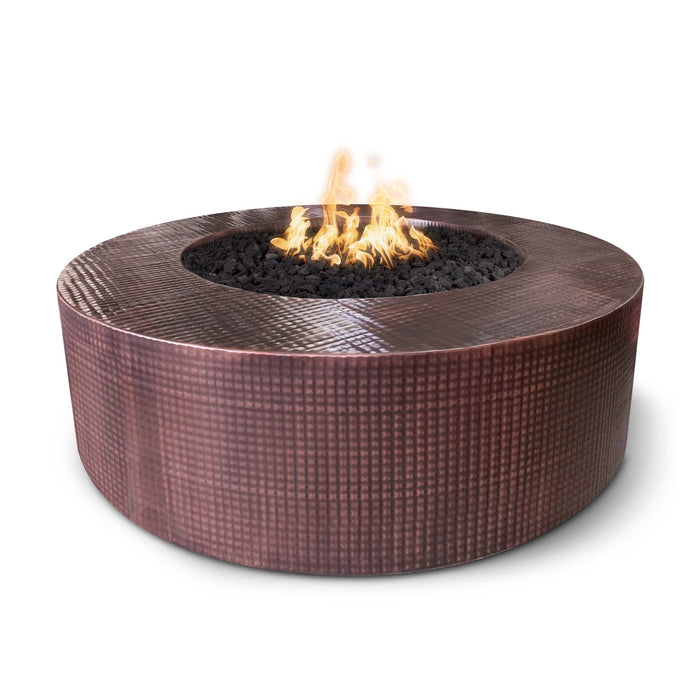 The Outdoor Plus - Unity 24″ Tall Fire Pit - Hammered Copper