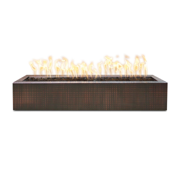The Outdoor Plus - 60" Eaves Fire Pit Hammered Copper