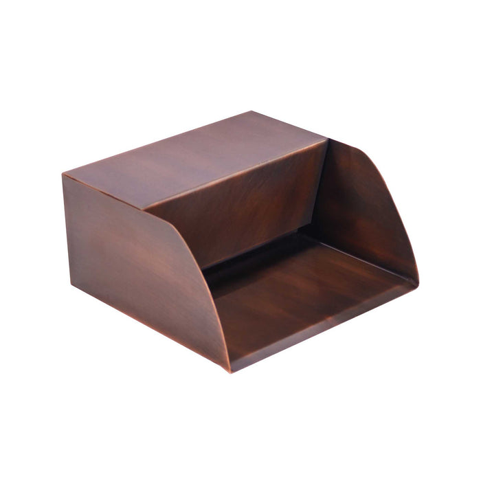 The Outdoor Plus - Radius Scupper - Copper & Stainless Steel