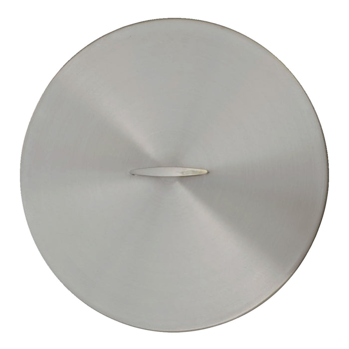 The Outdoor Plus - Round-Shaped Stainless Steel Cover - Stainless Steel