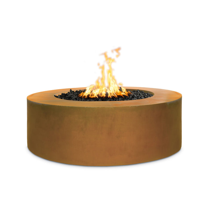The Outdoor Plus - Unity 24″ Tall Fire Pit - Corten Steel