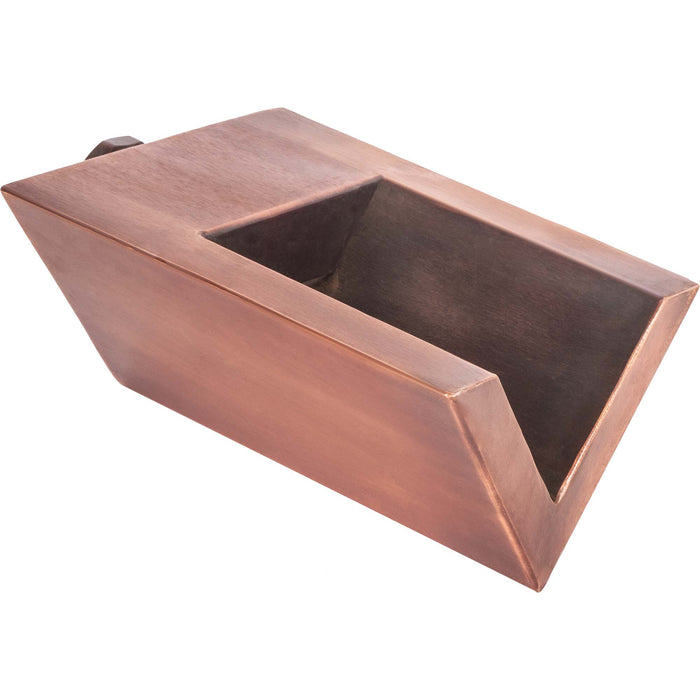 The Outdoor Plus - V-Shaped Scupper - Copper & Stainless Steel