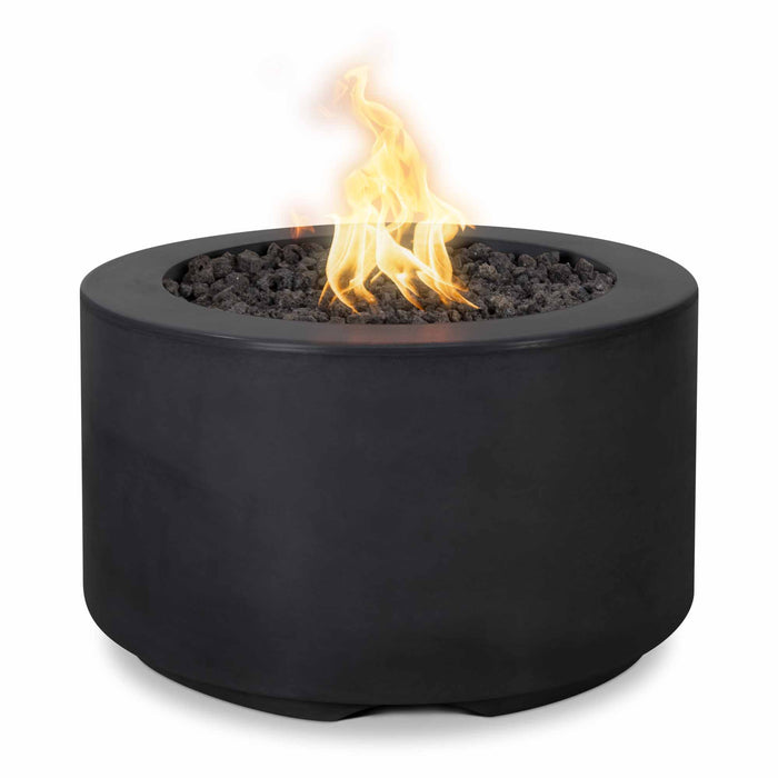 The Outdoor Plus - 32" Florence Fire Pit – 18″ Tall GFRC Concrete