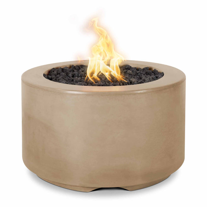 The Outdoor Plus - 32" Florence Fire Pit – 18″ Tall GFRC Concrete