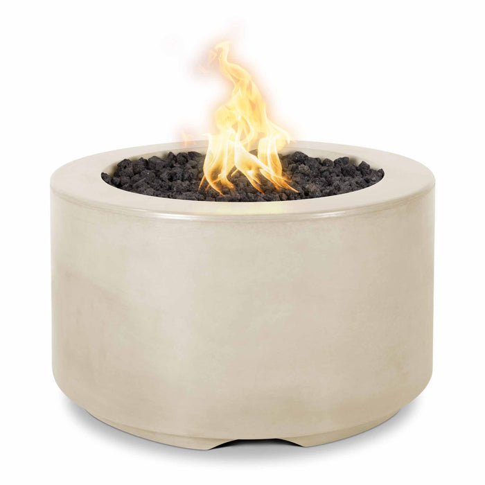 The Outdoor Plus - 32" Florence Fire Pit – 18″ Tall GFRC Concrete