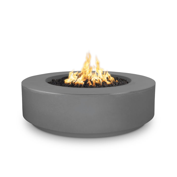 The Outdoor Plus - 42" Florence GFRC Fire Pit – 12″ Tall