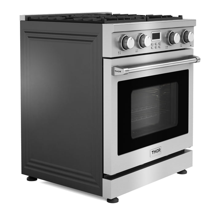 ARG30 - THOR Kitchen 30 Inch Contemporary Professional Gas Range in Stainless Steel