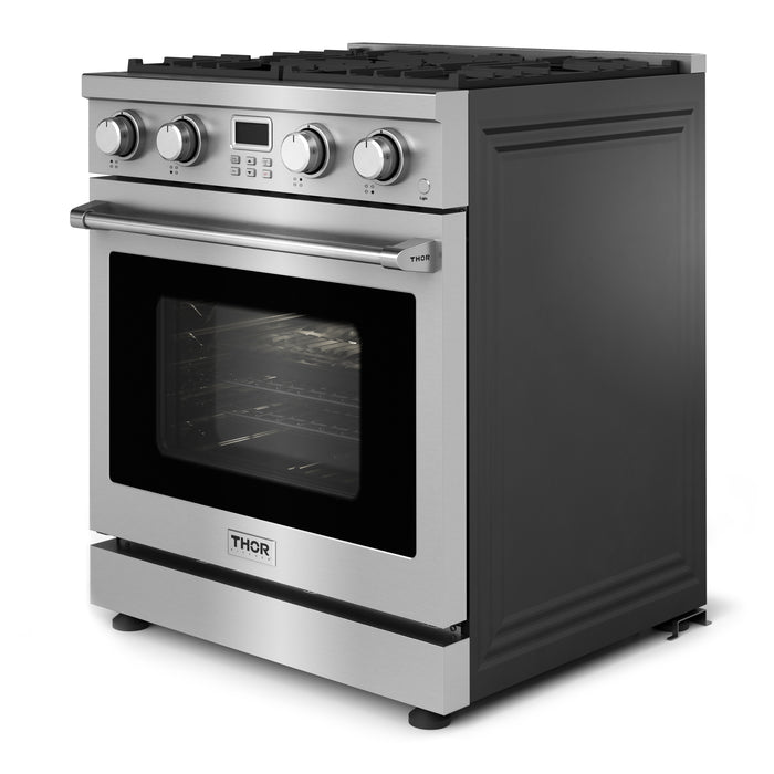 ARG30 - THOR Kitchen 30 Inch Contemporary Professional Gas Range in Stainless Steel