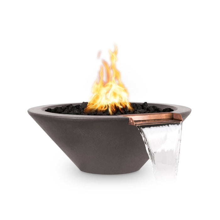 The Outdoor Plus - 48" Cazo Fire & Water Bowl - GFRC Concrete
