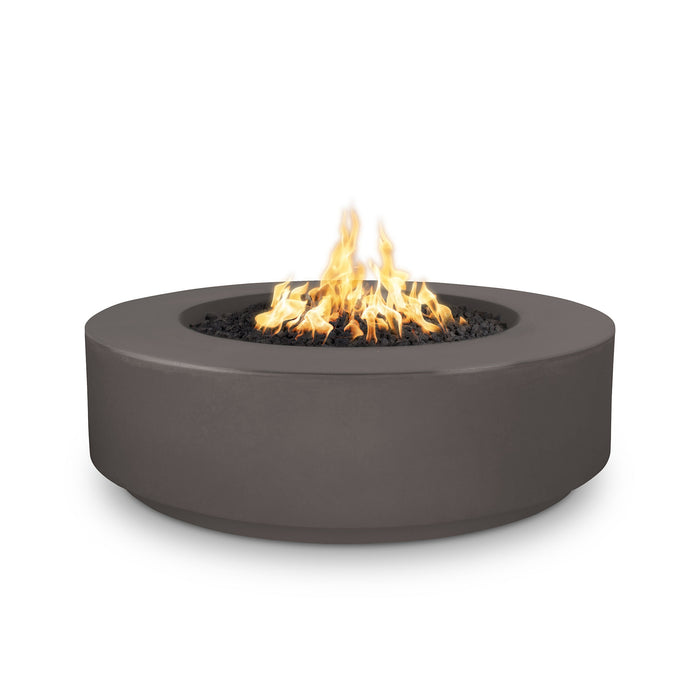 The Outdoor Plus - 42" Florence GFRC Fire Pit – 12″ Tall