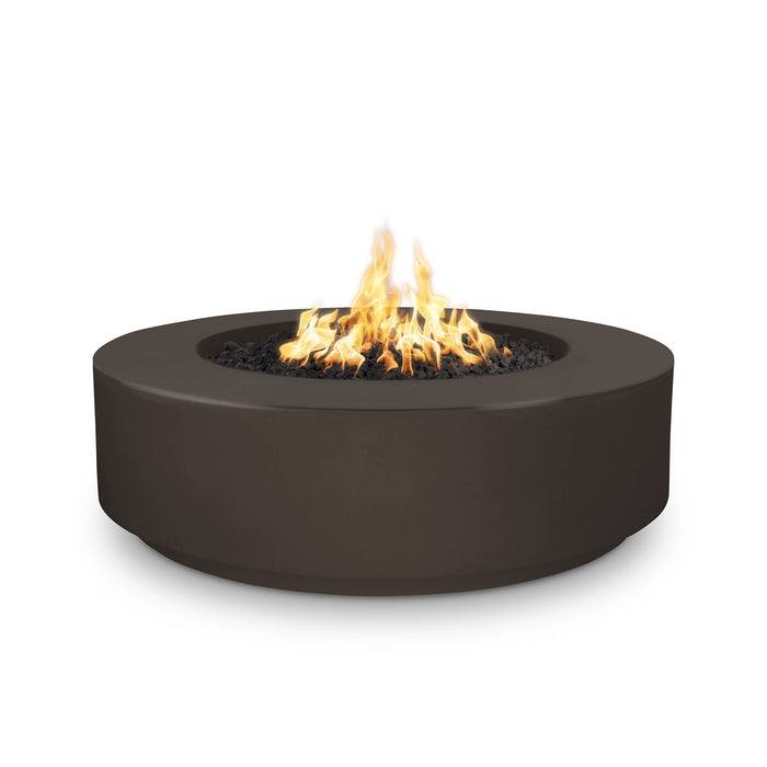 The Outdoor Plus - 42" Florence GFRC Fire Pit – 12″ Tall
