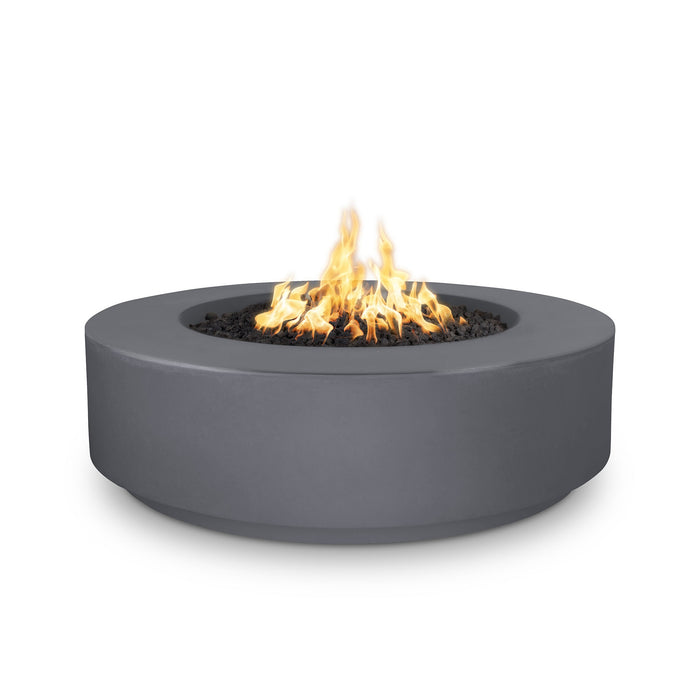 The Outdoor Plus - 42" Florence GFRC Fire Pit – 12″ Tall