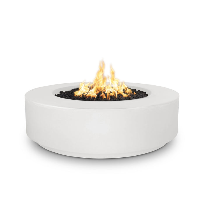 The Outdoor Plus - 42" Florence GFRC Fire Pit – 12″ Tall