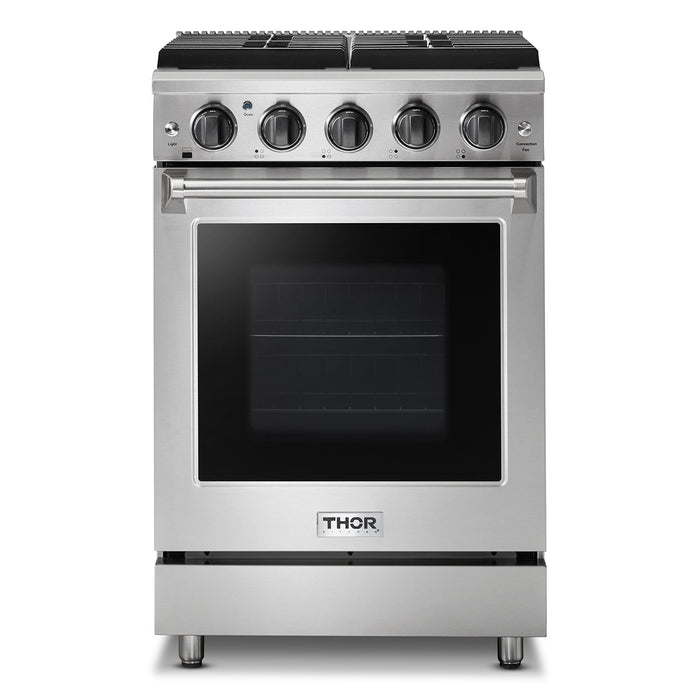LRG2401U - THOR Kitchen 24-Inch Professional Gas Range – Compact Power for Indoor & Outdoor