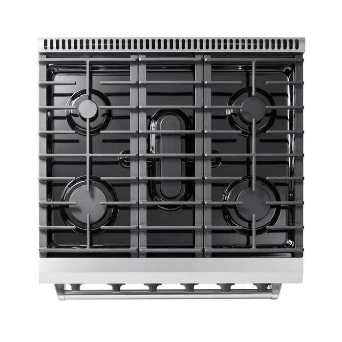 THOR Kitchen LRG3001U - 30 Inch Gas Range in Stainless Steel