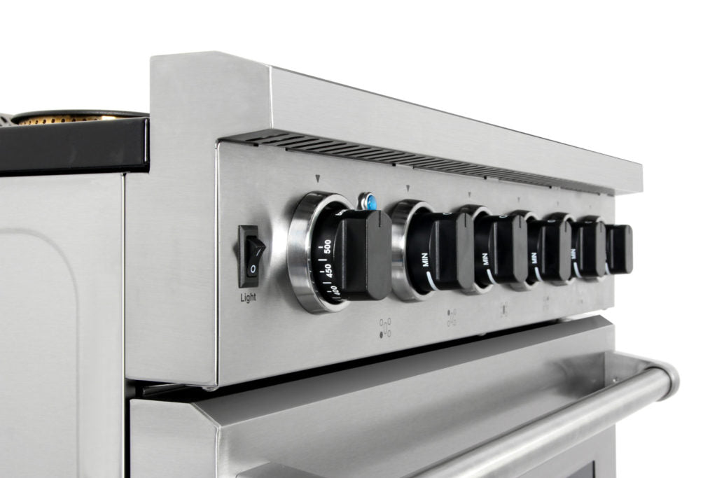 THOR Kitchen LRG3001U - 30 Inch Gas Range in Stainless Steel