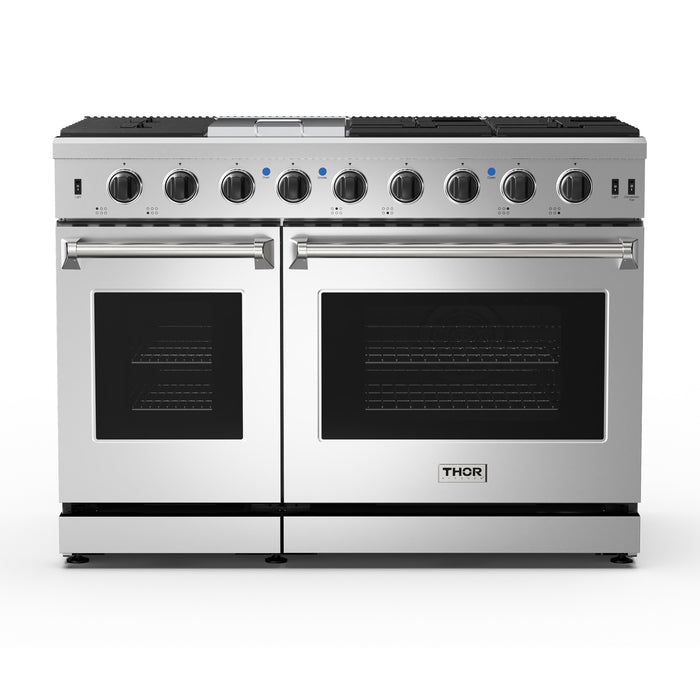 THOR Kitchen LRG4807U - 48 Inch Gas Range in Stainless Steel