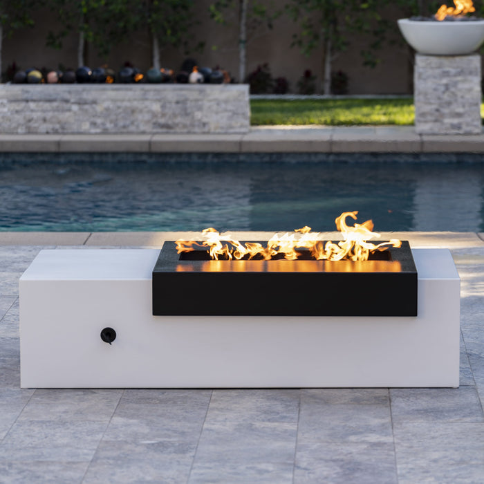 The Outdoor Plus - Moonstone Fire Pit – Black & White Collection