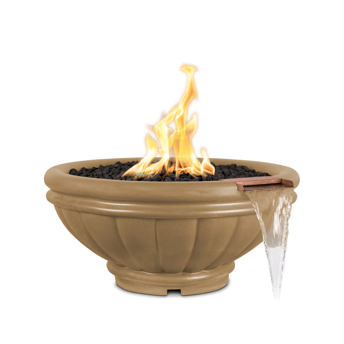 The Outdoor Plus - 36" Roma GFRC – Fire & Water Bowl