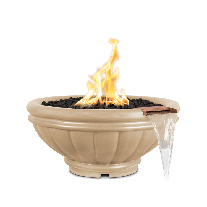The Outdoor Plus - 36" Roma GFRC – Fire & Water Bowl