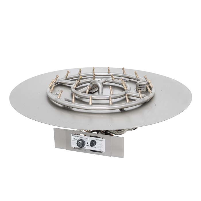 The Outdoor Plus - Round Flat Pan & SS Round - Bullet Burner