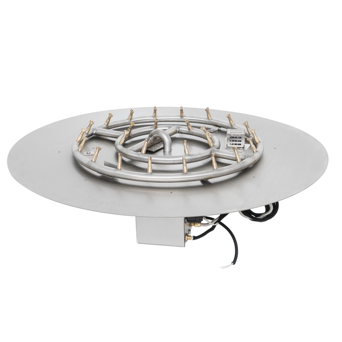 The Outdoor Plus - Round Flat Pan & SS Round - Bullet Burner