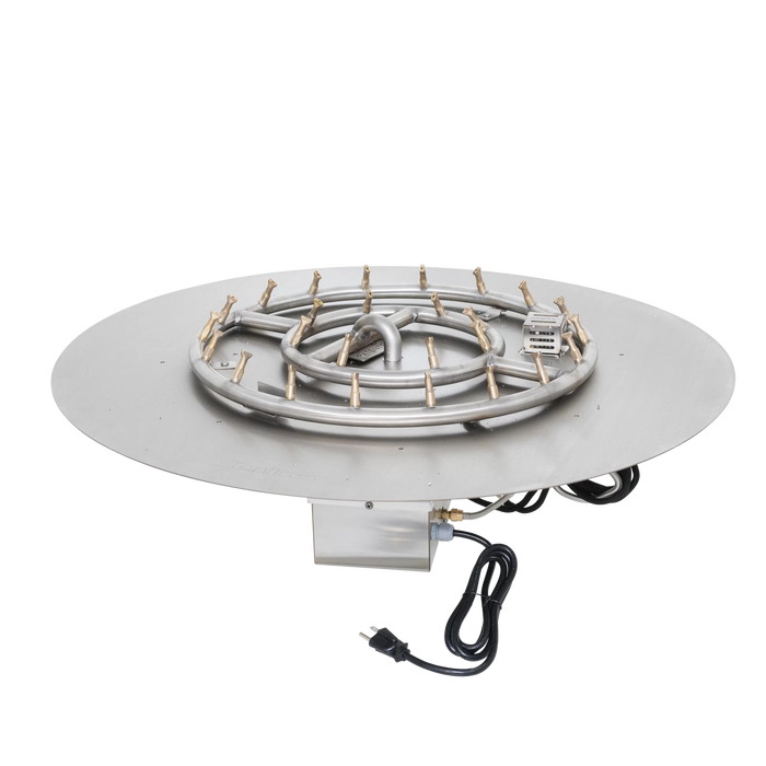 The Outdoor Plus - Round Flat Pan & SS Round - Bullet Burner