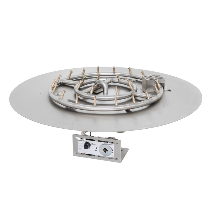 The Outdoor Plus - Round Flat Pan & SS Round - Bullet Burner