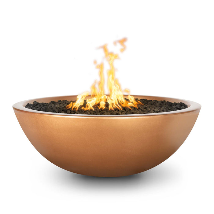 The Outdoor Plus - 48" Sedona GFRC Fire Pit – Narrow Ledge