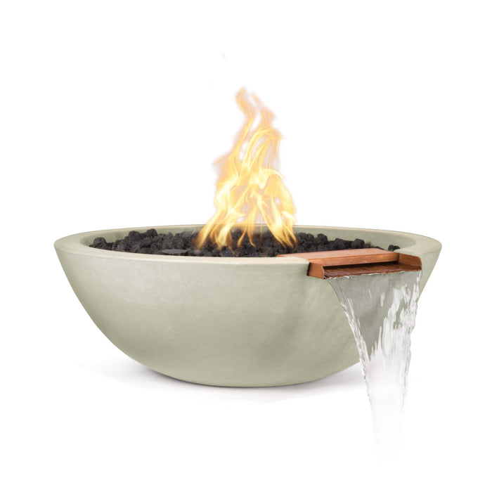 The Outdoor Plus - 27" Sedona Fire & Water Bowl – GFRC Concrete