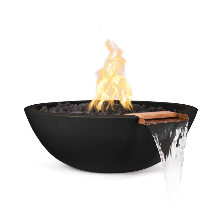 The Outdoor Plus - 27" Sedona Fire & Water Bowl – GFRC Concrete