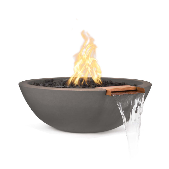 The Outdoor Plus - 27" Sedona Fire & Water Bowl – GFRC Concrete
