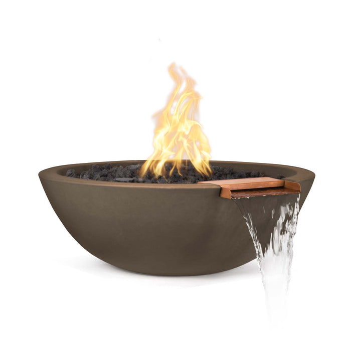 The Outdoor Plus - 27" Sedona Fire & Water Bowl – GFRC Concrete