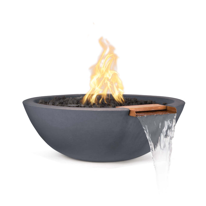 The Outdoor Plus - 27" Sedona Fire & Water Bowl – GFRC Concrete