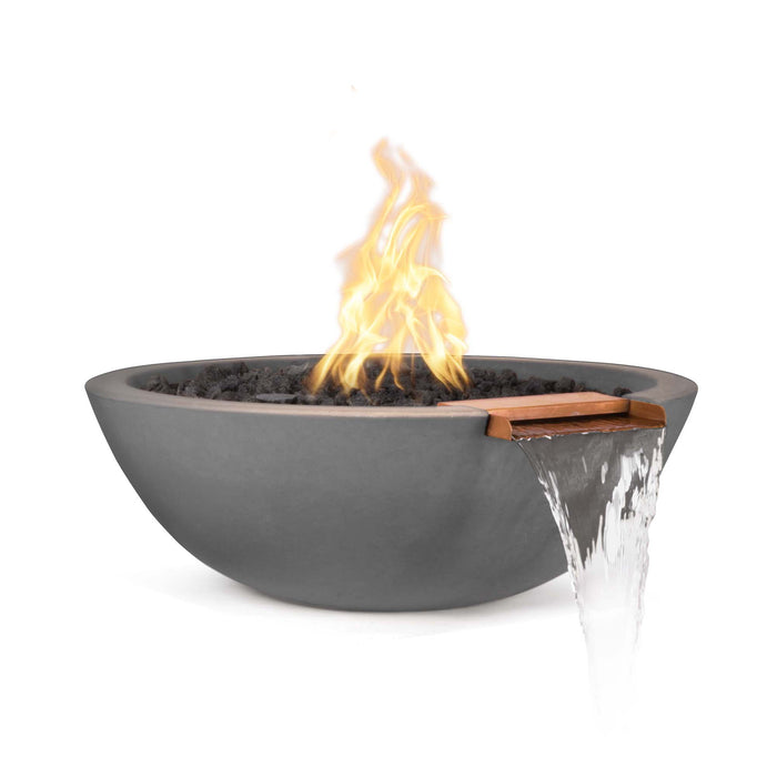The Outdoor Plus - 27" Sedona Fire & Water Bowl – GFRC Concrete