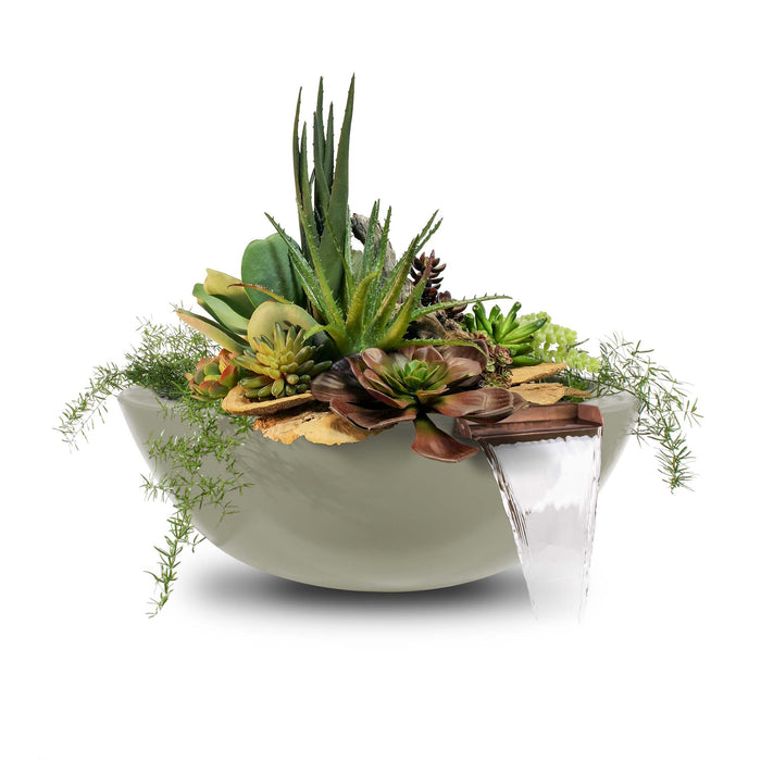 The Outdoor Plus - Sedona Planter & Water Bowl - GFRC Concrete
