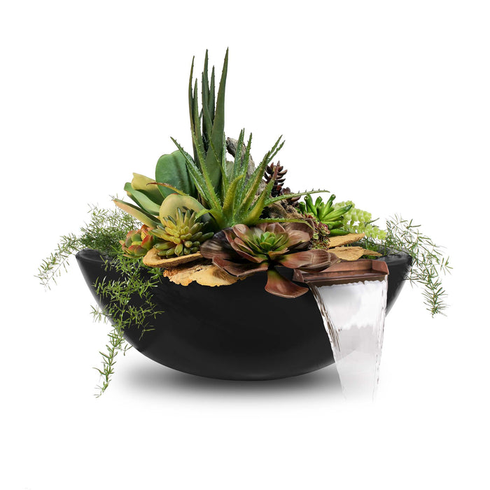 The Outdoor Plus - Sedona Planter & Water Bowl - GFRC Concrete