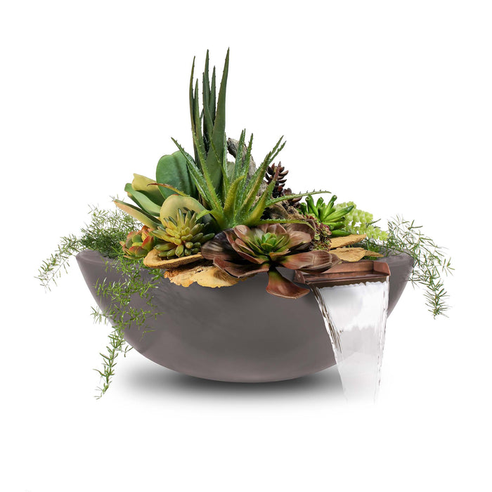 The Outdoor Plus - Sedona Planter & Water Bowl - GFRC Concrete