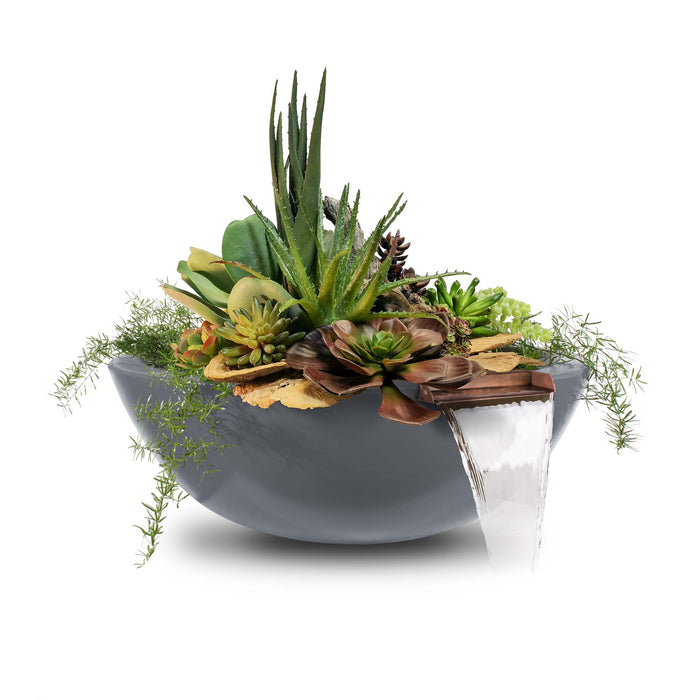 The Outdoor Plus - Sedona Planter & Water Bowl - GFRC Concrete