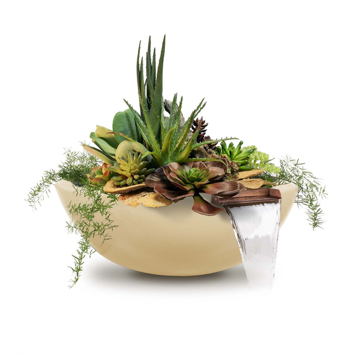 The Outdoor Plus - Sedona Planter & Water Bowl - GFRC Concrete