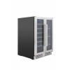 TBC2401DI - THOR Kitchen 24 Inch French Door Wine and Beverage Center, 21 Wine Bottle Capacity and 74 Can Capacity