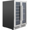 TBC2401DI - THOR Kitchen 24 Inch French Door Wine and Beverage Center, 21 Wine Bottle Capacity and 74 Can Capacity