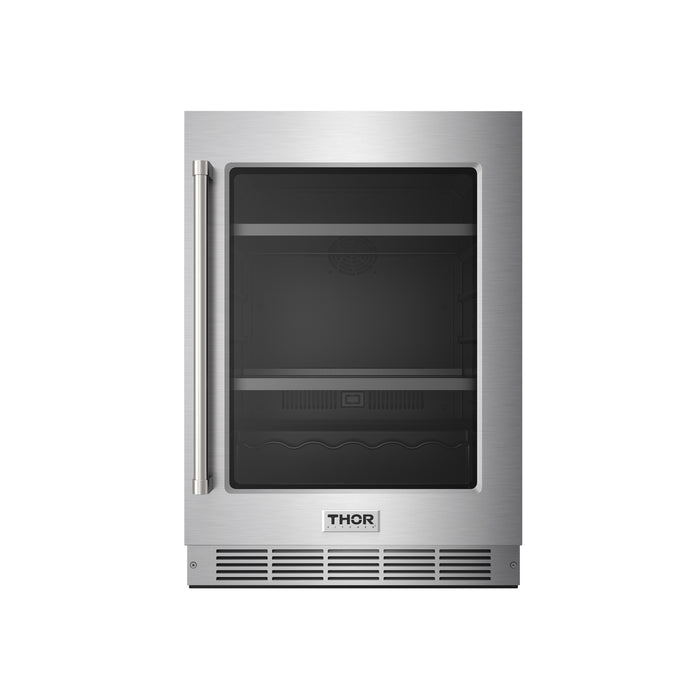 TBR24US - THOR Kitchen A Series 24in Undercounter Single Zone Beverage Cooler