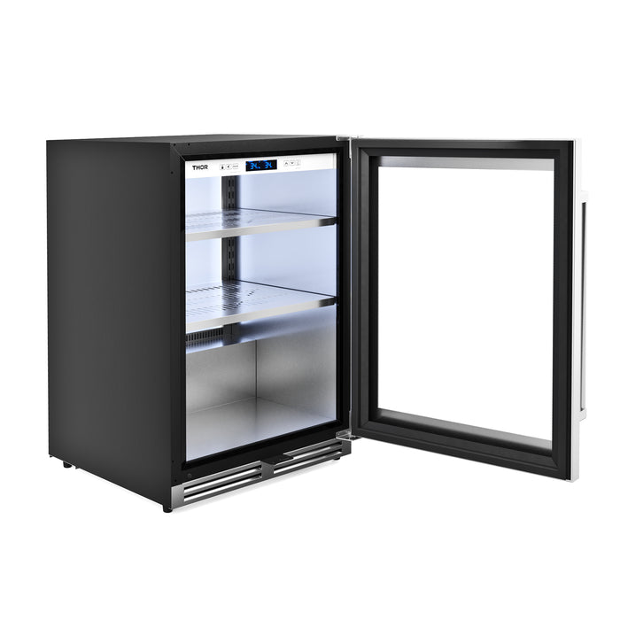 TBR24U - THOR Kitchen 24 Inch Professional Undercounter Beverage Cooler