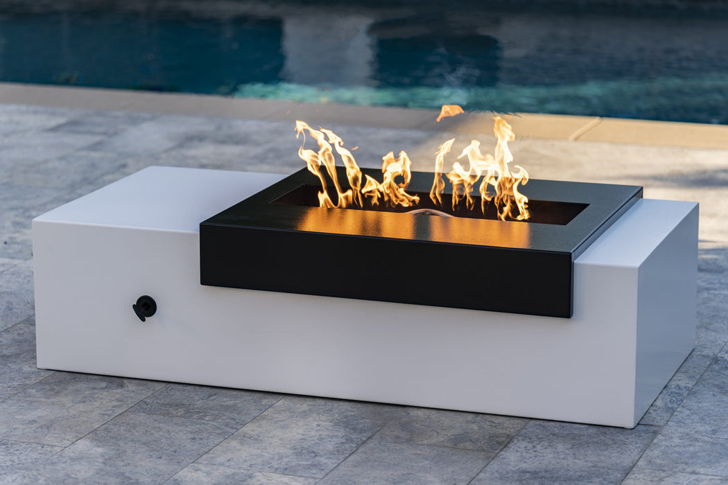 The Outdoor Plus - Moonstone Fire Pit – Black & White Collection