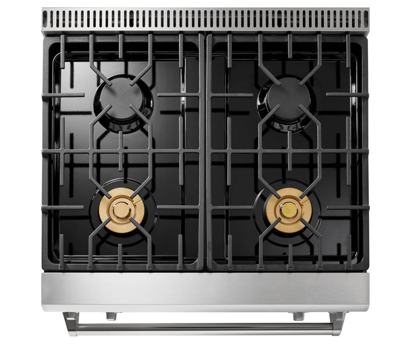 TRG3001 - THOR Kitchen 30 Inch Tilt Panel Professional Gas Range