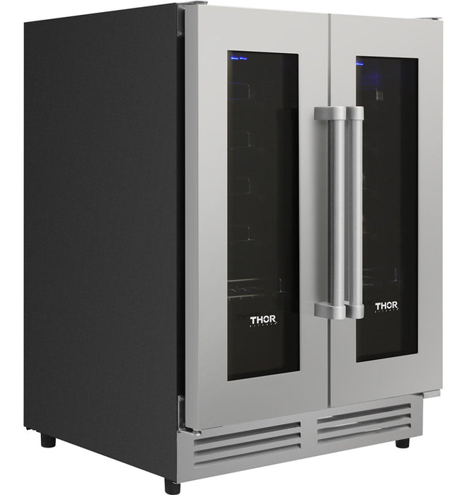TWC2402 - THOR Kitchen 42 Bottle Dual Zone Built-in Wine Cooler