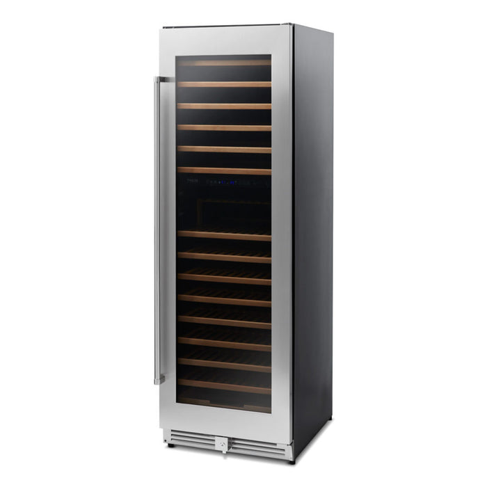 TWC2403DI - THOR Kitchen 24 Inch Dual Zone Wine Cooler, 162 Wine Bottle Capacity