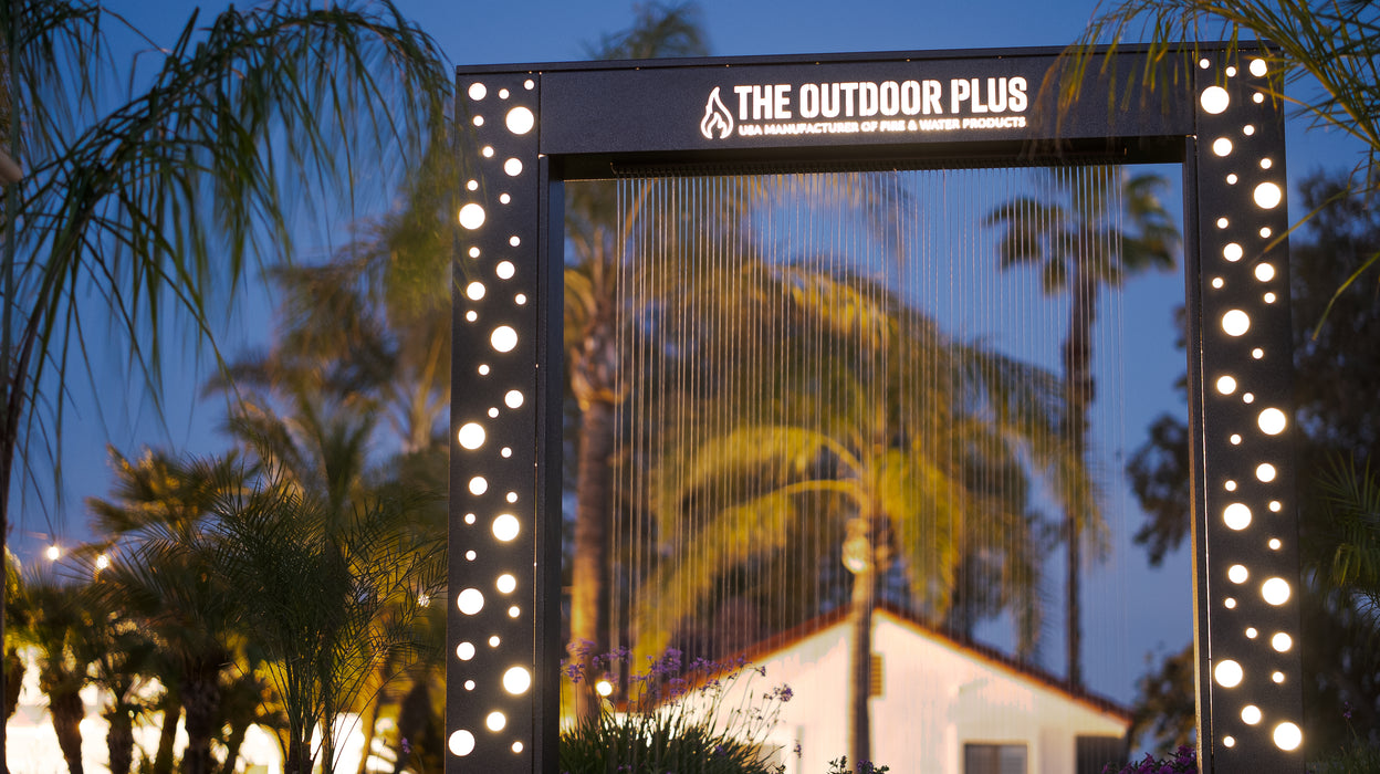 The Outdoor Plus - Paradise Fall with LED Metal Powder Coat